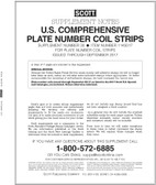 Scott PNC Coil Strips  Stamp Album Supplement, 2017 #30