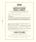 Scott US Small Panes Stamp Album Supplement, 2017 #23