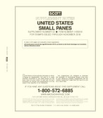 Scott US Small Panes Stamp Album Supplement, 2016 No. 22