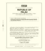 Scott Palau Stamp Album Supplement, 2021 No. 36