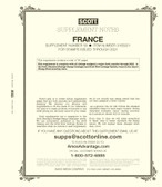 Scott France Stamp Album Supplement, 2021 No. 56