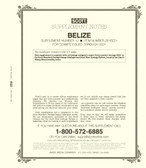Scott Belize Stamp Album Supplement, 2021 #12