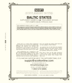 Scott Baltic States Stamp Album Supplement,  2020 No. 29