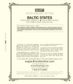 Scott Baltic States Stamp Album Supplement, 2021 No. 30