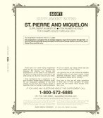 Scott St. Pierre & Miquelon Album  Supplement, 2021 No. 25