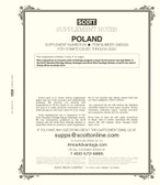 Scott Poland Stamp Album Supplement, 2021 No. 70