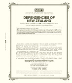 Scott New Zealand Dependencies Stamp Album Supplement, 2019  No. 70