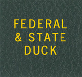 Scott Federal and State Duck Stamp Album Binder Label