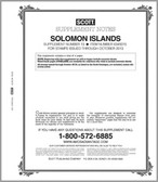 Scott Solomon Islands Stamp Album Supplement 2021 No. 15