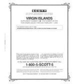 Scott Virgin Islands Stamp  Album Supplement, 2000, No. 5