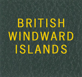 Scott British Windward Islands  Binder Label
