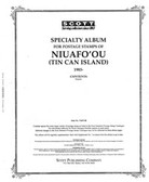 Scott Tin Can Island (Niuafo'ou) Stamp  Album Pages, 1983 - 1995