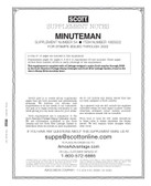 Scott Minuteman Album Supplement, 2022,  No. 54