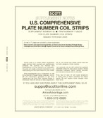 Scott PNC Coil Strips  Stamp Album Supplement, 2022 No. 35