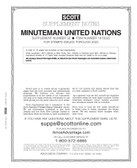 Scott United Nations Minuteman Album Supplement, 2022 No.. 32