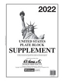 2022 H. E. Harris U.S. Plate Block Album Supplement 