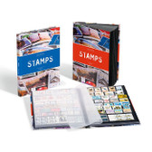 Lighthouse "Stamps" Hardcover Stockbook - 16 pages