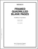 Minkus Blank Quadrille Pages for 3-ring Binders