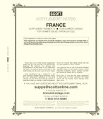 Scott France Stamp Album Supplement, 2022 No. 57