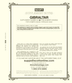 Scott Gibraltar Album Supplement, 2022  No. 26