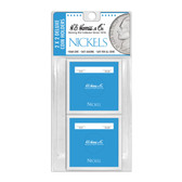 2X2 Color Coded Nickel Holder - 6 Per Blister Pack
