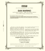 Scott San Marino Stamp Album Supplement, 2022  No. 72