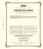 Scott Tristan da Cunha  Album  Supplement,  2022 No. 25
