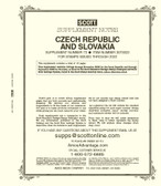 Scott Czech Republic and Slovakia  Album Supplement, 2022 No. 73