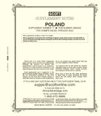 Scott Poland Stamp Album Supplement, 2022 No. 71