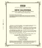 Scott New Caledonia Stamp Album Supplement, 2022  No. 26