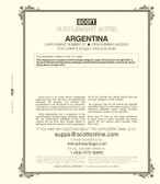 Scott Argentina Album Supplement  No. 27 2020