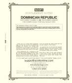 Scott Dominican Republic  Stamp Album Supplement, 2020 No. 23