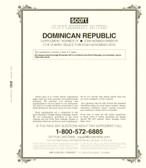 Scott Dominican Republic  Stamp Album Supplement, 2018 No. 21