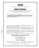 Scott Minuteman Album Supplement, 2023,  No. 55