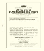 Scott U.S. Plate Number Coils - Simplified Album Supplement, No. 34 2023