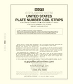 Scott U.S. Plate Number Coils - Simplified Album Supplement, No. 34 2023