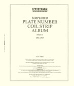 Scott U.S. Plate Number Coils - Simplified Album, Part 1 (1981 - 1997)