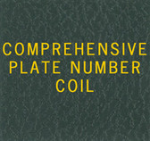 Scott US Comprehensive Plate Number Coils  Binder Label