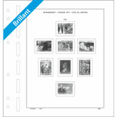 Typical Schaubek Stamp Album Page