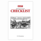 Scott Postage Stamp Checklist:  US Possessions