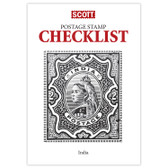 Scott Postage Stamp Checklist:  India