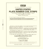 Scott U.S. Plate Number Coils - Simplified Album Supplement, No. 35 2024