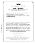 Scott Minuteman Album Supplement, 2024,  No. 56 - Pre-Order Now