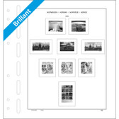 2020 Schaubek Norway Hingeless Album Pages