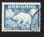 Greenland, Scott Cat. No. 08, Used