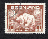 Greenland, Scott Cat. No. 09, Used