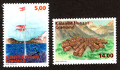 Greenland, Scott Cat. No. 755 - 756, MNH