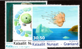 Greenland, Scott Cat. No. 675 - 677, MNH