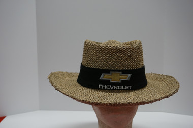 chevrolet straw hat