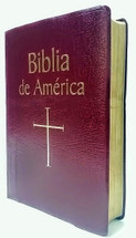 BIBLIA DE AMÉRICA (Tamaño mediano - Imitación piel)